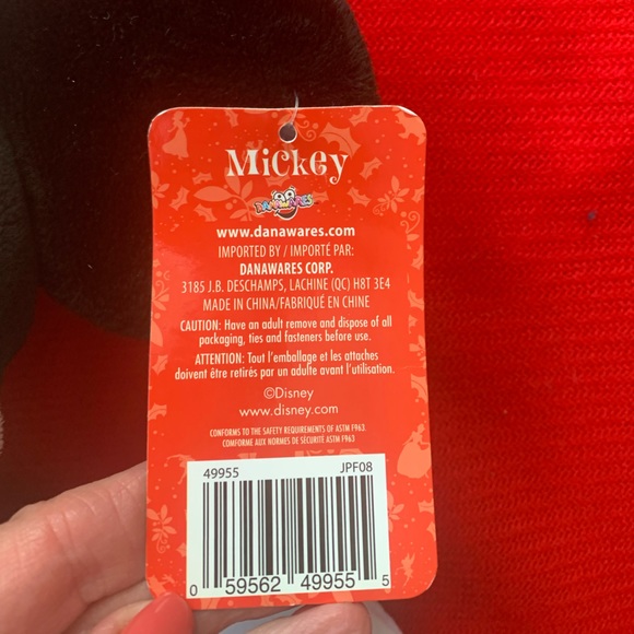 Disney Mickey Mouse Holiday Plush - Picture 4 of 6